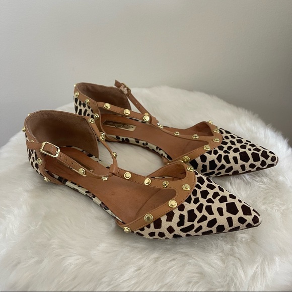 Halogen Olson Rock Stud Pointed Flats